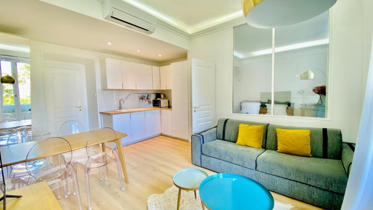 Appartement Designer Garden View Ac, Fiber Wifi Heart Of Monaco Extérieur photo