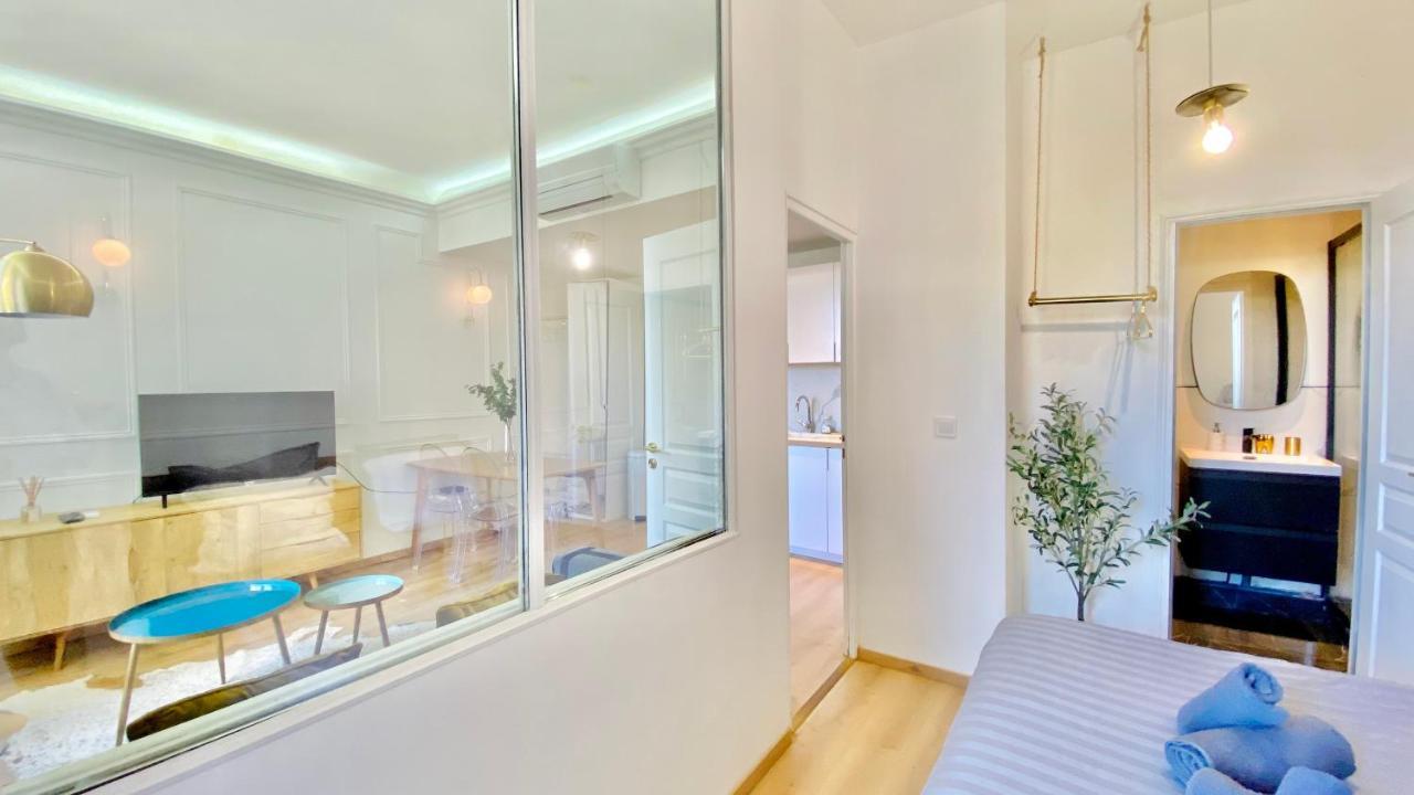 Appartement Designer Garden View Ac, Fiber Wifi Heart Of Monaco Extérieur photo